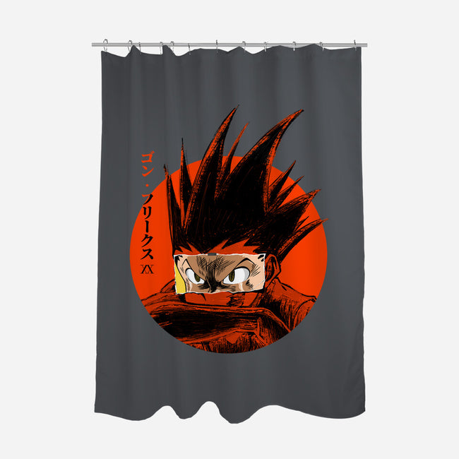 Rage-none polyester shower curtain-Jelly89
