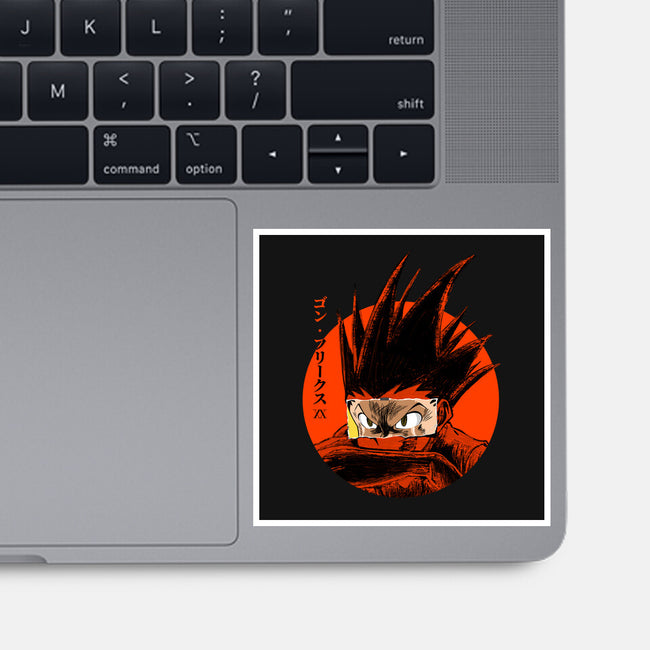 Rage-none glossy sticker-Jelly89