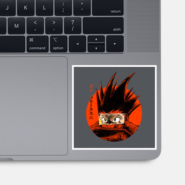 Rage-none glossy sticker-Jelly89