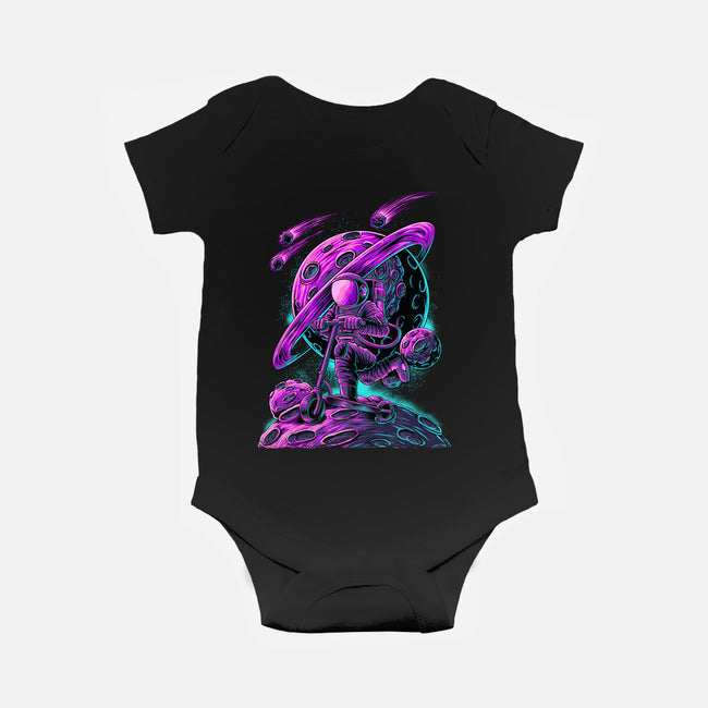 Scooter Space-baby basic onesie-alanside