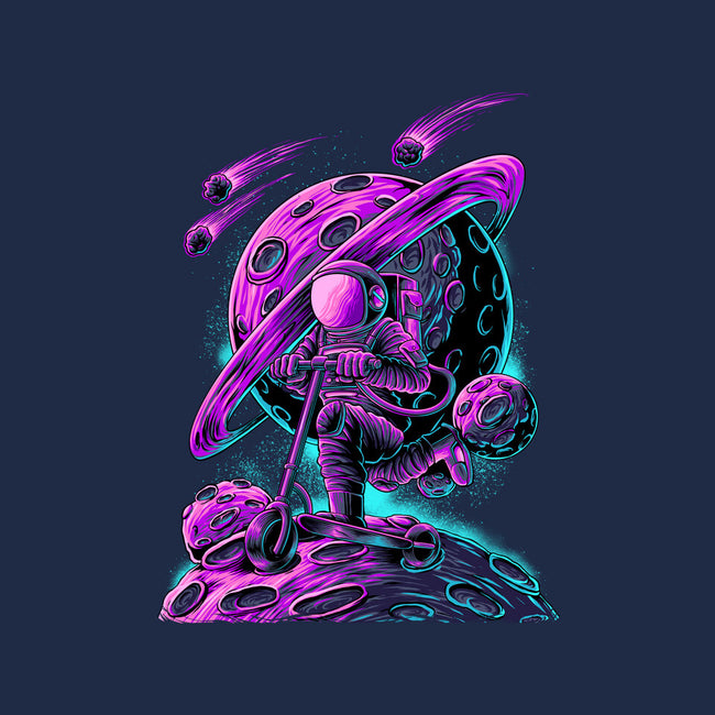 Scooter Space-mens heavyweight tee-alanside