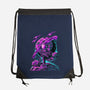 Scooter Space-none drawstring bag-alanside