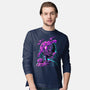 Scooter Space-mens long sleeved tee-alanside