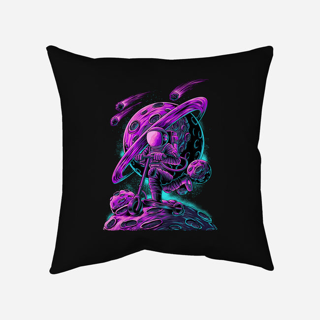 Scooter Space-none removable cover throw pillow-alanside