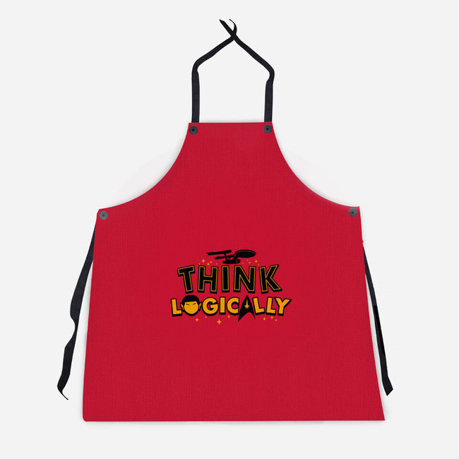 Think Logically-unisex kitchen apron-Boggs Nicolas