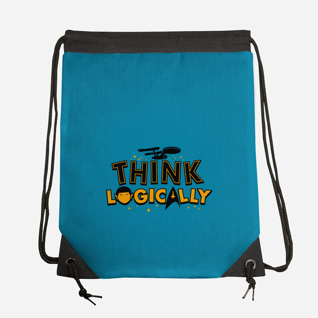 Think Logically-none drawstring bag-Boggs Nicolas