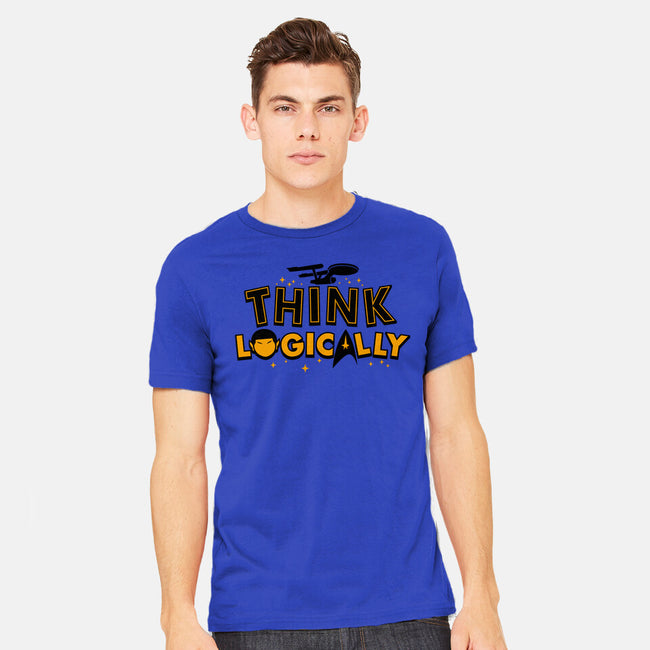 Think Logically-mens heavyweight tee-Boggs Nicolas