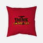 Think Logically-none removable cover w insert throw pillow-Boggs Nicolas