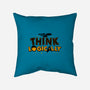 Think Logically-none removable cover w insert throw pillow-Boggs Nicolas