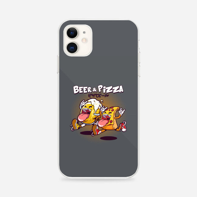 Beer And Pizza Buds-iphone snap phone case-mankeeboi