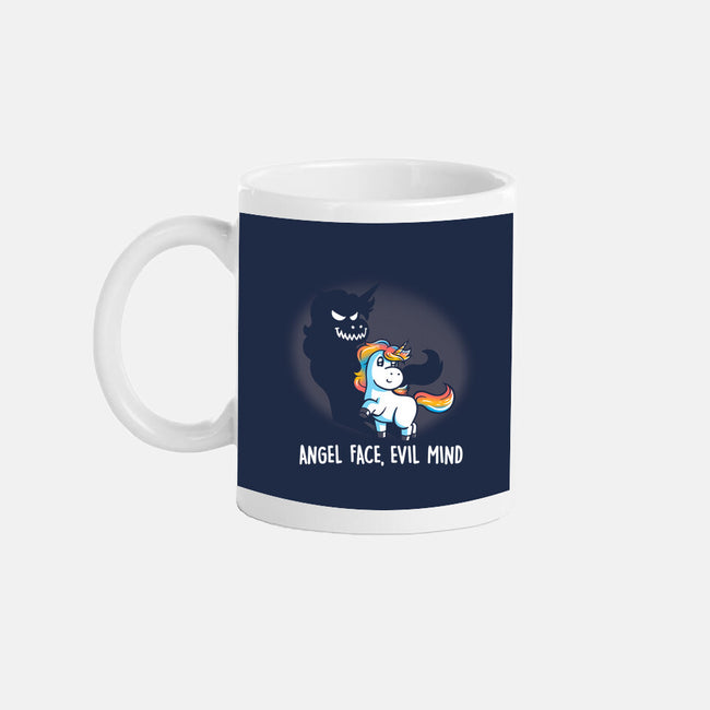 Angel Face Evil Mind-none glossy mug-koalastudio