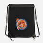 99 Lives-none drawstring bag-jacnicolauart