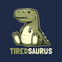 Tiredsaurus-none basic tote bag-eduely