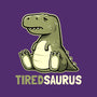 Tiredsaurus-womens off shoulder sweatshirt-eduely