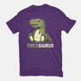 Tiredsaurus-womens basic tee-eduely