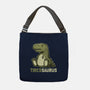 Tiredsaurus-none adjustable tote bag-eduely