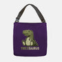Tiredsaurus-none adjustable tote bag-eduely