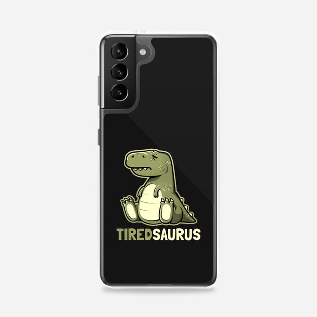 Tiredsaurus-samsung snap phone case-eduely