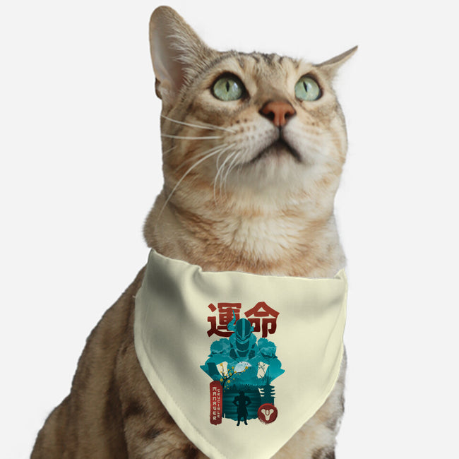Lord Shaxx Ukiyo-cat adjustable pet collar-hirolabs