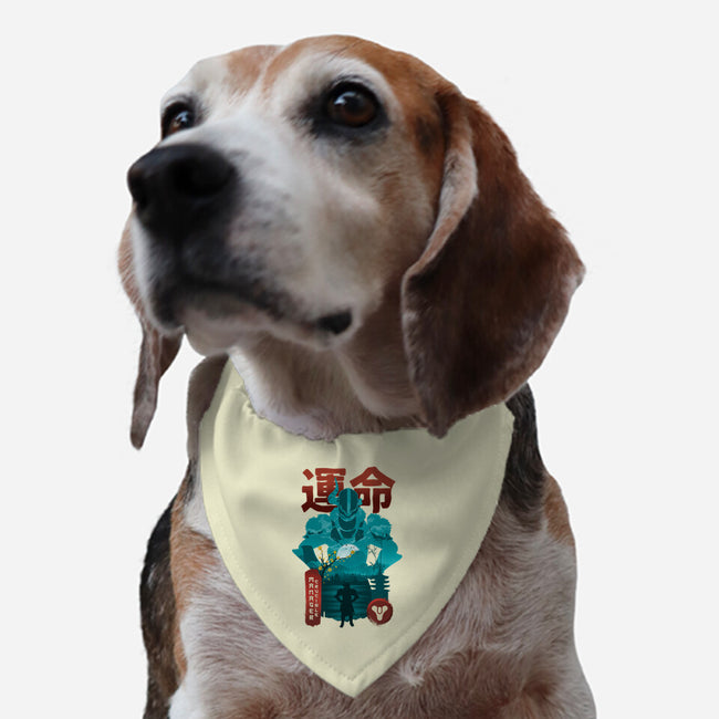 Lord Shaxx Ukiyo-dog adjustable pet collar-hirolabs