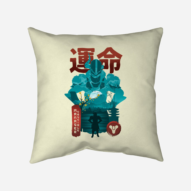 Lord Shaxx Ukiyo-none removable cover throw pillow-hirolabs