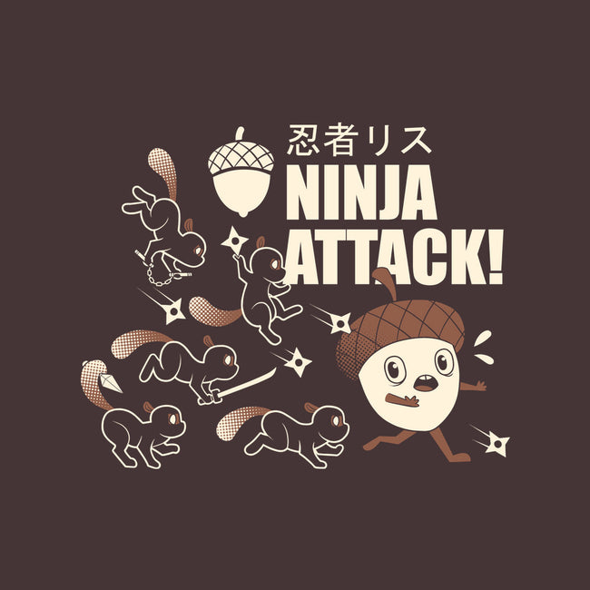 Ninja Attack-none removable cover throw pillow-tobefonseca