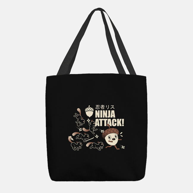 Ninja Attack-none basic tote bag-tobefonseca