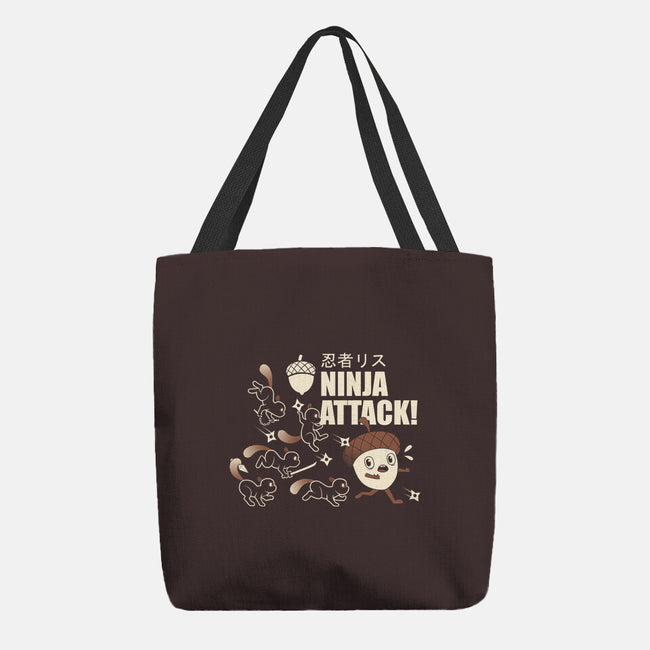 Ninja Attack-none basic tote bag-tobefonseca