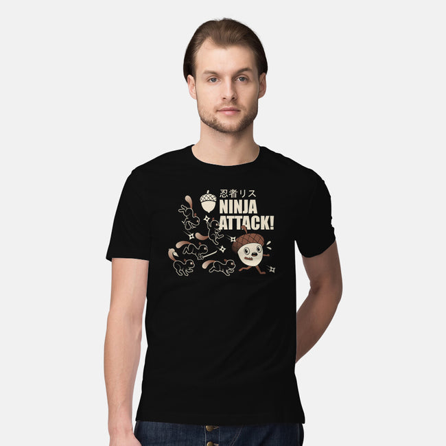 Ninja Attack-mens premium tee-tobefonseca