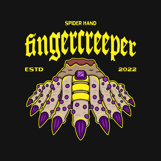 Fingercreeper-womens off shoulder sweatshirt-Logozaste