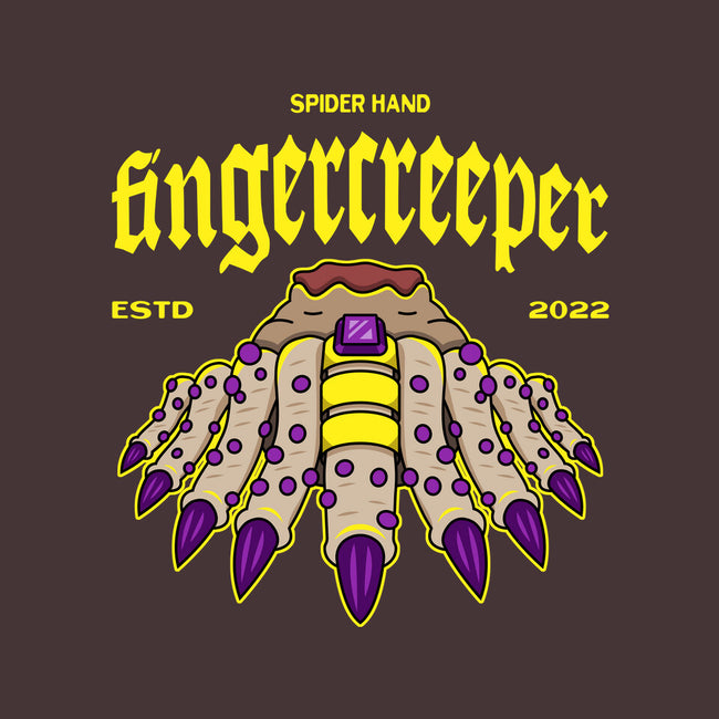 Fingercreeper-unisex zip-up sweatshirt-Logozaste