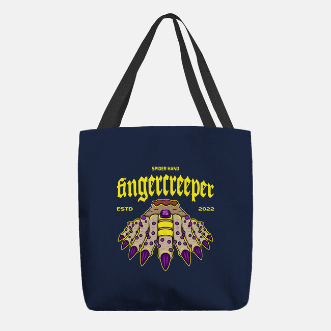 Fingercreeper-none basic tote bag-Logozaste