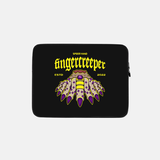 Fingercreeper-none zippered laptop sleeve-Logozaste
