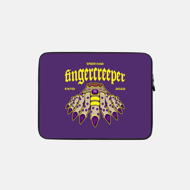 Fingercreeper-none zippered laptop sleeve-Logozaste