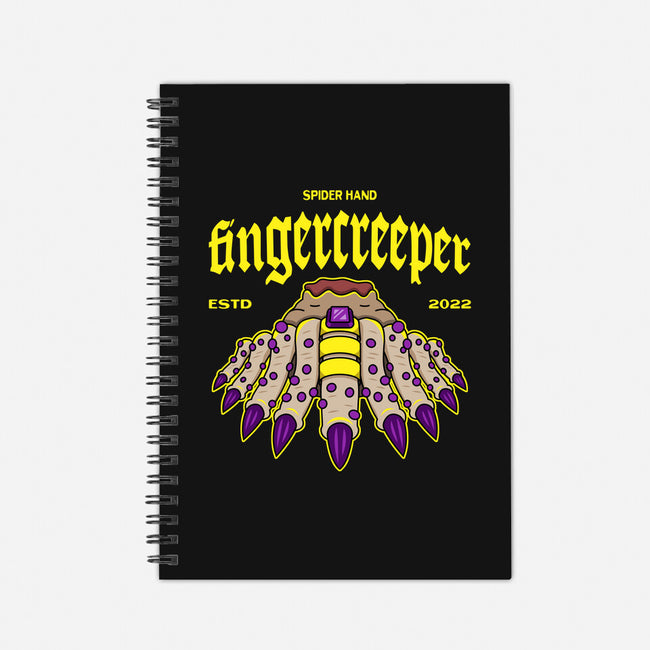 Fingercreeper-none dot grid notebook-Logozaste