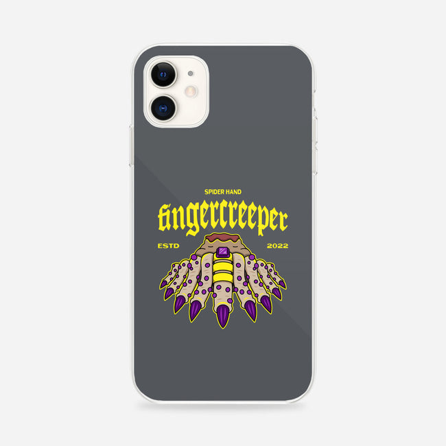 Fingercreeper-iphone snap phone case-Logozaste