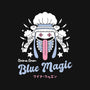 Quina Blue Magic-none removable cover throw pillow-Logozaste