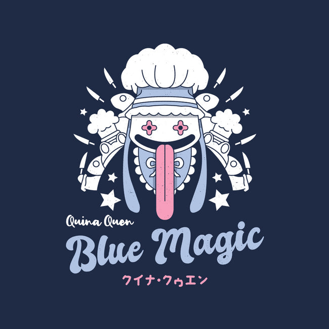 Quina Blue Magic-none polyester shower curtain-Logozaste