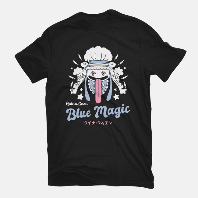 Quina Blue Magic-mens basic tee-Logozaste