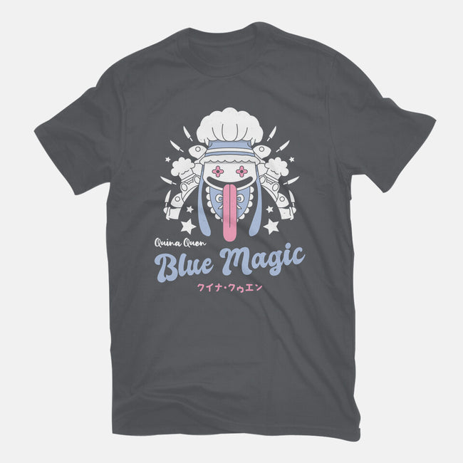Quina Blue Magic-mens basic tee-Logozaste