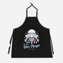Quina Blue Magic-unisex kitchen apron-Logozaste