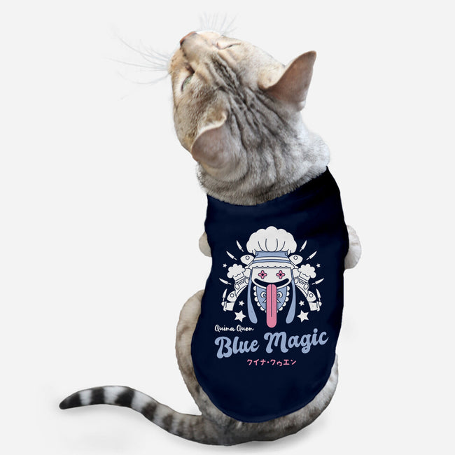 Quina Blue Magic-cat basic pet tank-Logozaste