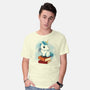 Unicorns And Books-mens basic tee-Vallina84