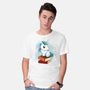 Unicorns And Books-mens basic tee-Vallina84