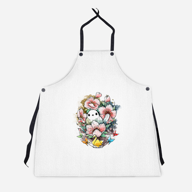 Cherry Blossom-unisex kitchen apron-Vallina84