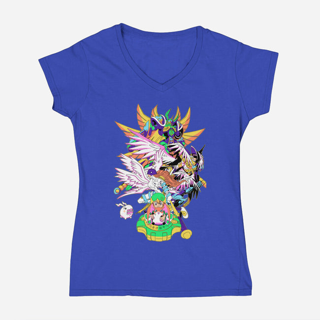 Hope-womens v-neck tee-Jelly89