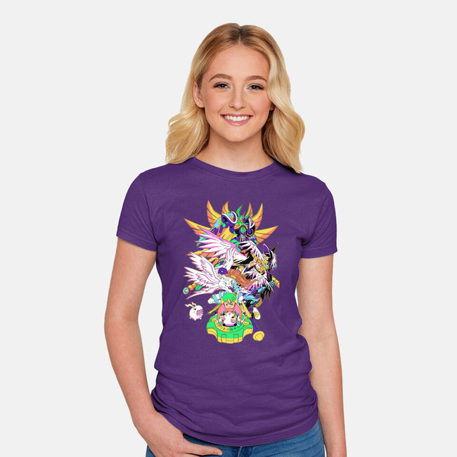 Hope-womens fitted tee-Jelly89