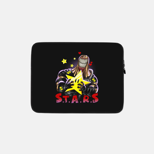 My Dear Stars-none zippered laptop sleeve-Diego Oliver