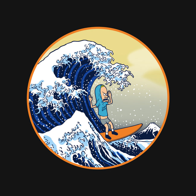 The Great Cornholio Off Kanagawa-womens v-neck tee-Boggs Nicolas