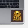 Pegasus Gold-none glossy sticker-hypertwenty